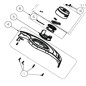 Couvercle pour coupe bordure RYOBI RLT183113 - OLT1825 Couvercle pour coupe bordure RYOBI RLT183113 - OLT1825