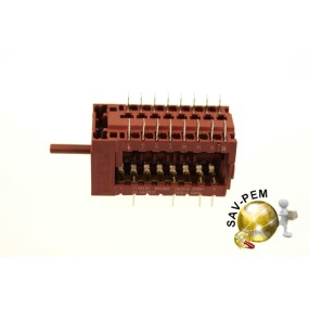 Sélecteur Z3140131 four GLEM AFLP83IXN, AFSP83IXN, AFSP83WHN, GFLP83IXN