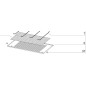 Grille de hotte blanche AIRLUX HC250A Grille de hotte blanche AIRLUX HC250A