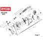 Raccord tuyau pour souffleur RYOBI RBL26BP