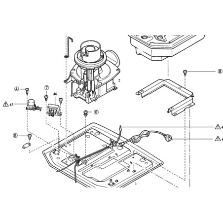 Transformateur alimentation pour poêle à pétrole INVERTER 6902 - 7902