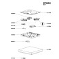 Foyer induction ZA10999/0 plaque induction AIRLUX TI61.1 - TI83H - XTI80H Foyer induction ZA10999/0 plaque induction AIRLUX TI61.1 - TI83H - XTI80H