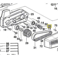 Roulement pour rabot BOSCH GHO20-82 - PHO30-82