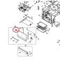 Vitre de façade Z57IA46 cuisinière AIRLUX CC902ETR3, CC902ETRN, CC902ETRN Vitre de façade Z57IA46 cuisinière AIRLUX CC902ETR3, CC902ETRN, CC902ETRN