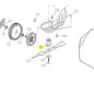 Support de lame tondeuse RYOBI RLM4614SME Support de lame tondeuse RYOBI RLM4614SME