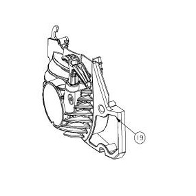 Lanceur pour tronçonneuse RYOBI RCS3535B