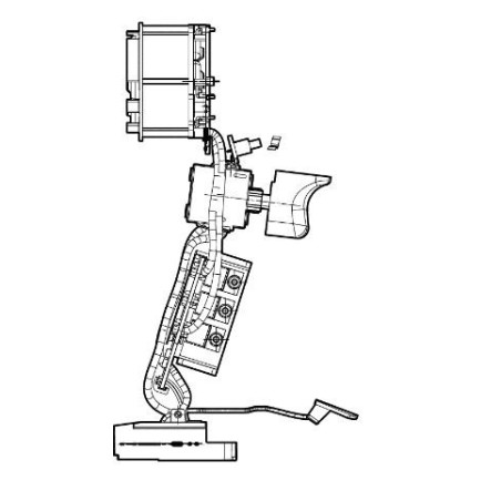 Interrupteur perceuse AEG BSB18CBLLI