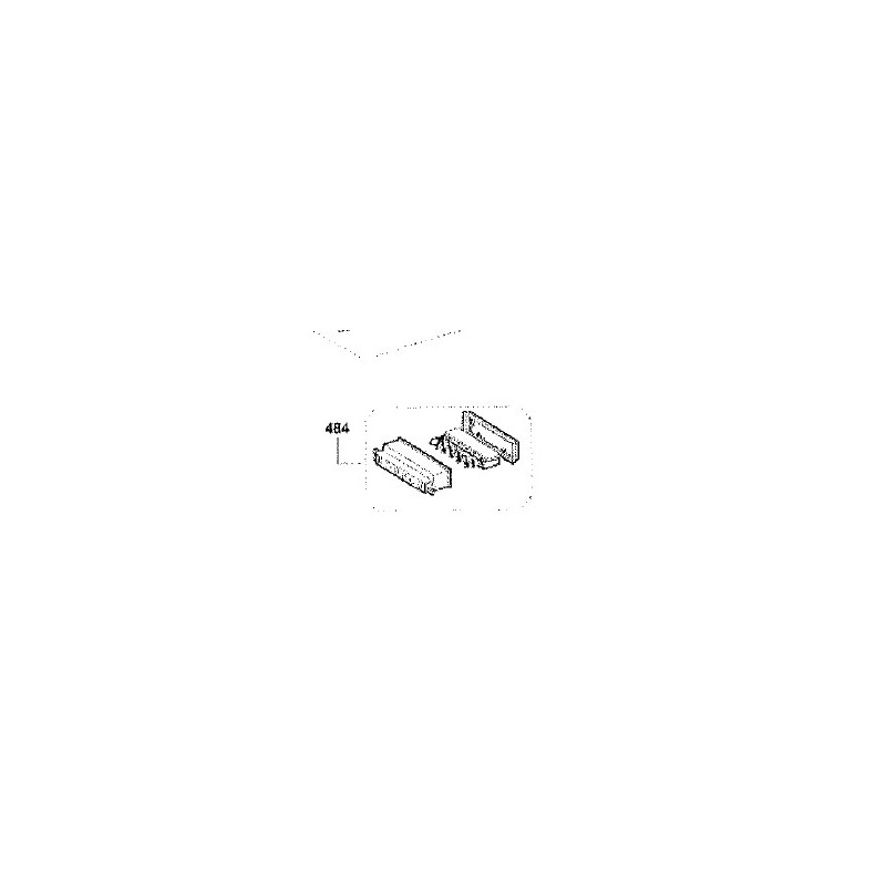 Clavier de commande Z00SP0484000  pour hotte AIRLUX HC45
