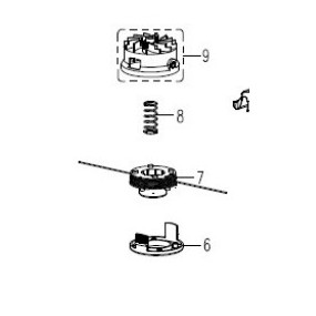 Couvercle coupe bordure MAC ALLISTER MGTP300P, COMBO GT2535S, GT2518