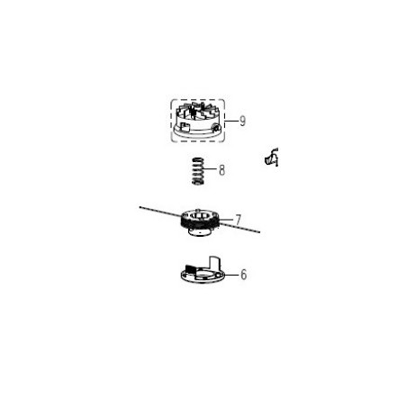 Couvercle coupe bordure MAC ALLISTER MGTP300P, COMBO GT2535S, GT2518