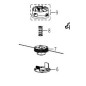 Couvercle coupe bordure MAC ALLISTER MGTP300P, COMBO GT2535S, GT2518 Couvercle coupe bordure MAC ALLISTER MGTP300P, COMBO GT2535S, GT2518