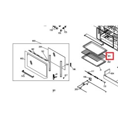 Plateau Lèche frite pour la cuisinière GLEM