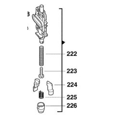 Fixation lame scie sauteuse AEG STEP90X  - STEP100X