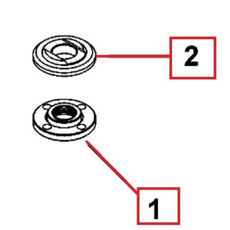Ecrou 569198-00 BLACK & DECKER  CD105, CD115, FG005, KG750, KG751, KG752