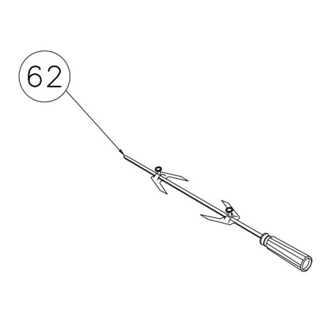 Tourne broche Z42090026 pour four AIRLUX, GLEM GF9C93IXN
