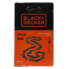 Chaîne 25cm élagueuse BLACK & DECKER PS7525