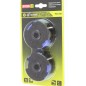 Lot 2 bobines RYOBI RAC109 coupe-bordure RLT5030S