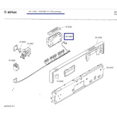 Programmateur lave vaisselle AIRLUX LV24/17, SGVAIE1