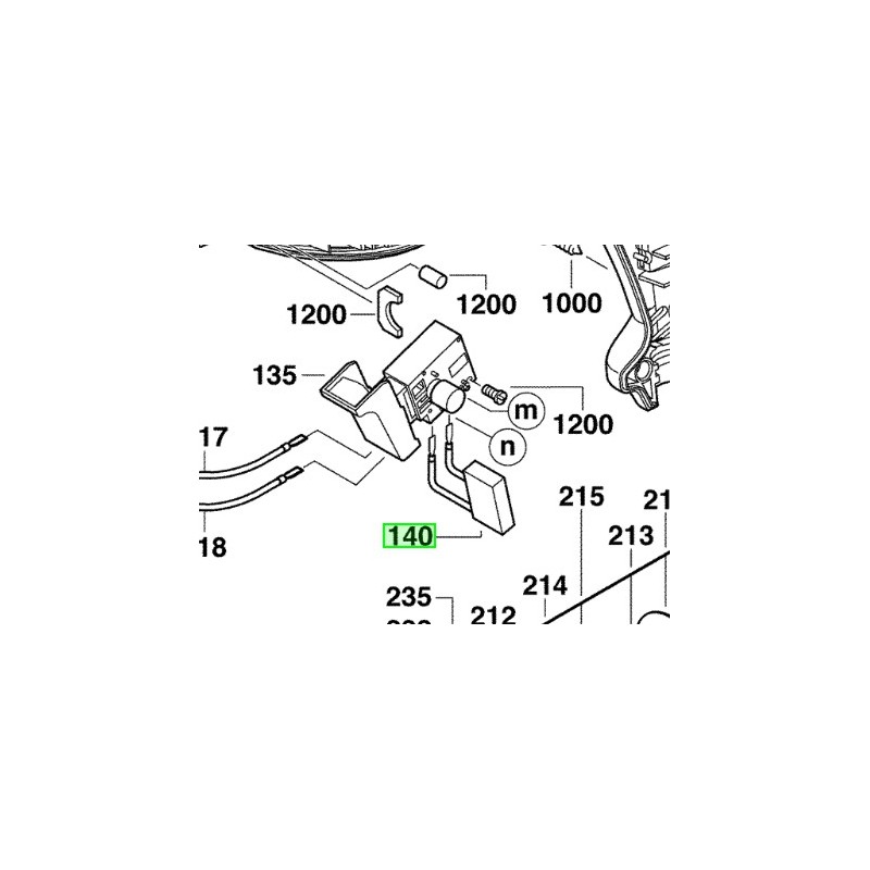 Condensateur 4931311062 pour outillages AEG