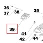 Bouchon accu 5131033771 RYOBI RLM18X33H40, RLM18X33S40, RLM18X33H50 Bouchon accu 5131033771 RYOBI RLM18X33H40, RLM18X33S40, RLM18X33H50