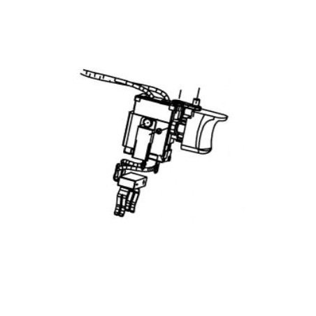 Gâchette interrupteur visseuse RYOBI LDD1802