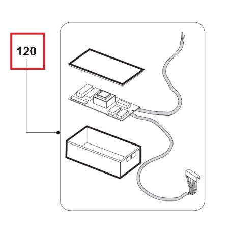 Module ZSPK0007 de puissance pour hotte AIRLUX HD9030C