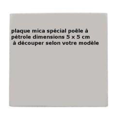 Plaque MICA à découper pour les poêle à pétrole ZIBRO KAMIN