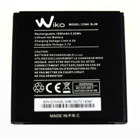 Accu Lithium-ion 3.7 V - 1500 MAH -  LI-ION smartphone WIKO