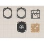 Kit membrane tronçonneuse HUSQVARNA 346, 346XT, 351 Kit membrane tronçonneuse HUSQVARNA 346, 346XT, 351