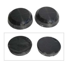 Filtres charbons 484000008784 X 2 pour  hottes FAURE FHC60131