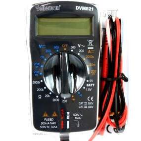 Multimètre Analogique VELLEMAN DVM821 Spécial pour les NULS