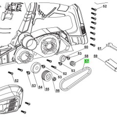 Courroie de rabot RYOBI One+ R18PL