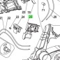 Interrupteur 5131041030 rabot de marque RYOBI modèle One+ R18PL