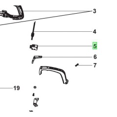 Interrupteur taille haies RYOBI RHT4550