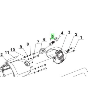 Charbon pour scie à onglet RYOBI EMS254L