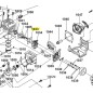 Joint de carburateur débroussailleuse RYOBI RBC42FSB Joint de carburateur débroussailleuse RYOBI RBC42FSB