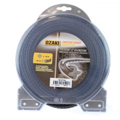 Fil débroussailleuse hélicoïdal OZAKI 3mm x 56m