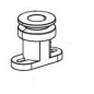 Support de lame tondeuse RYOBI RLM53175S - RLM46140 Support de lame tondeuse RYOBI RLM53175S - RLM46140