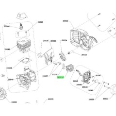Carburateur débroussailleuses RYOBI RLT254CDSO - RBC254SBO