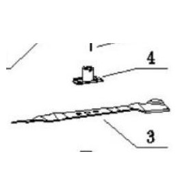 Porte-lame tondeuse IdTech TOT911465