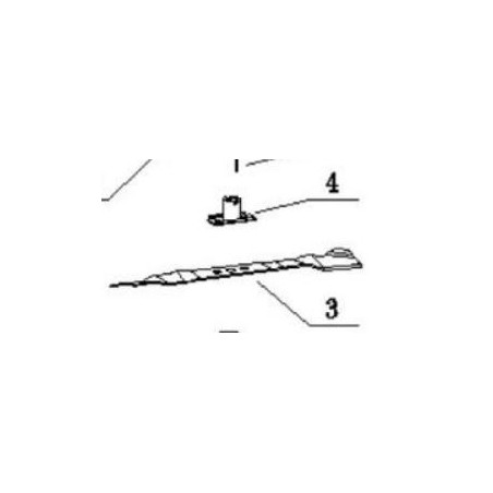 Porte-lame tondeuse IdTech TOT911465