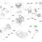 Bouchon réservoir débroussailleuse RYOBI RBC254SBO Bouchon réservoir débroussailleuse RYOBI RBC254SBO