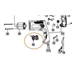 Interrupteur pour perceuse RYOBI ERH750V PERFO SDS