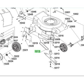 Courroie de traction tondeuse RYOBI RLM4614 - RLM46175YL