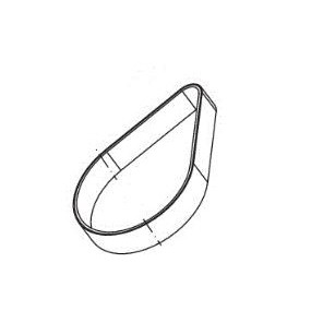 Courroie pour broyeur RYOBI RSH2545B