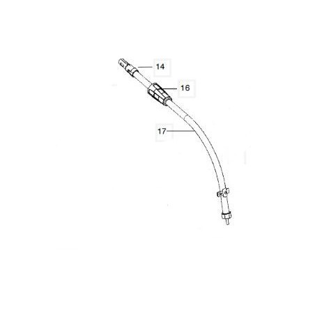 Arbre moteur partie basse débroussailleuse McCULLOCH TRIMMAC  967256201