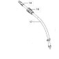 Arbre moteur partie basse débroussailleuse McCULLOCH TRIMMAC 967256201 Arbre moteur partie basse débroussailleuse McCULLOCH TRIMMAC 967256201