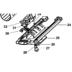Guide d'angle de coupe scie sauteuse BLACK & DECKER KS900S