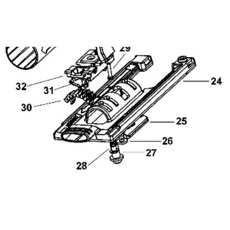 Guide d'angle de coupe scie sauteuse BLACK & DECKER KS900S
