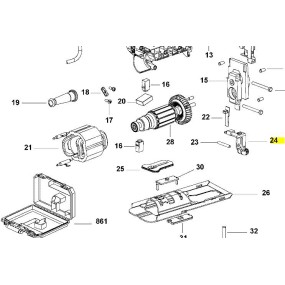 Guide lame scie sauteuse BLACK  & DECKER KS900EL